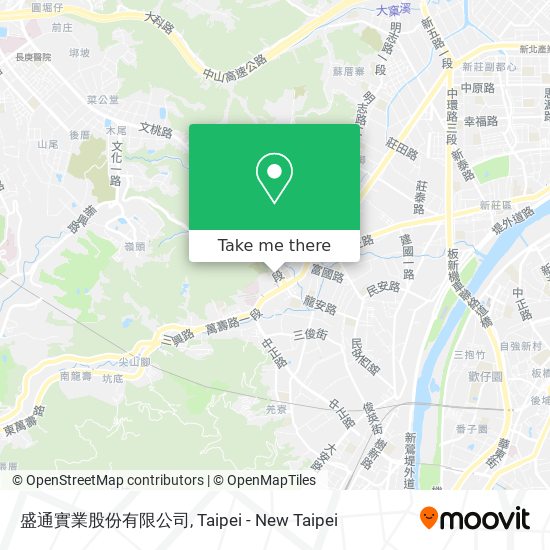 盛通實業股份有限公司 map