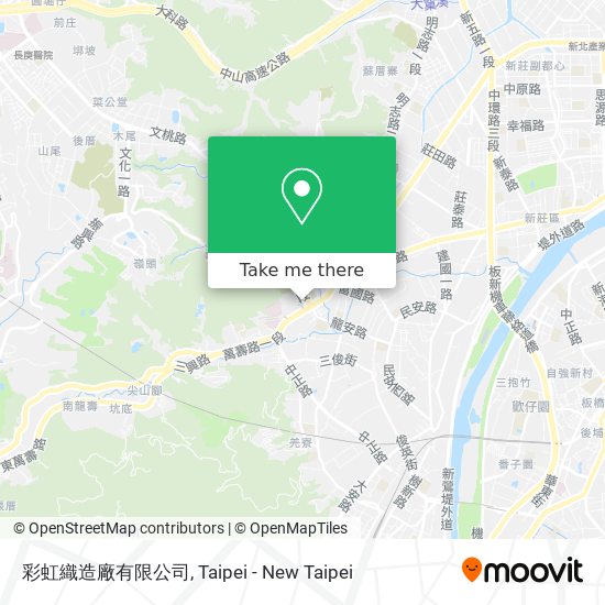 彩虹織造廠有限公司地圖