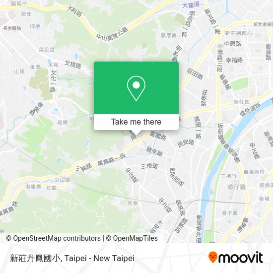 新莊丹鳳國小地圖