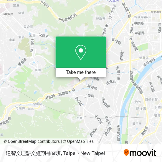 建智文理語文短期補習班地圖
