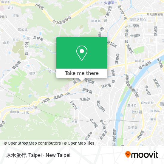 原禾蛋行地圖