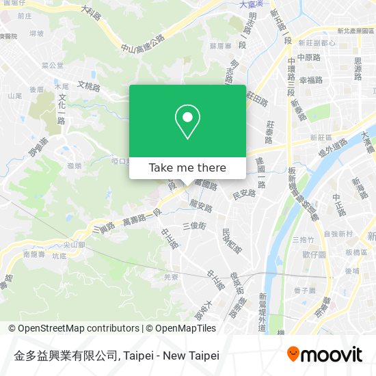 金多益興業有限公司 map