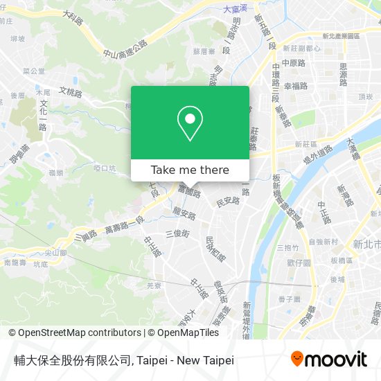 輔大保全股份有限公司 map