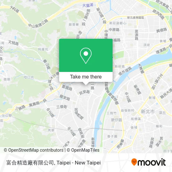富合精造廠有限公司地圖