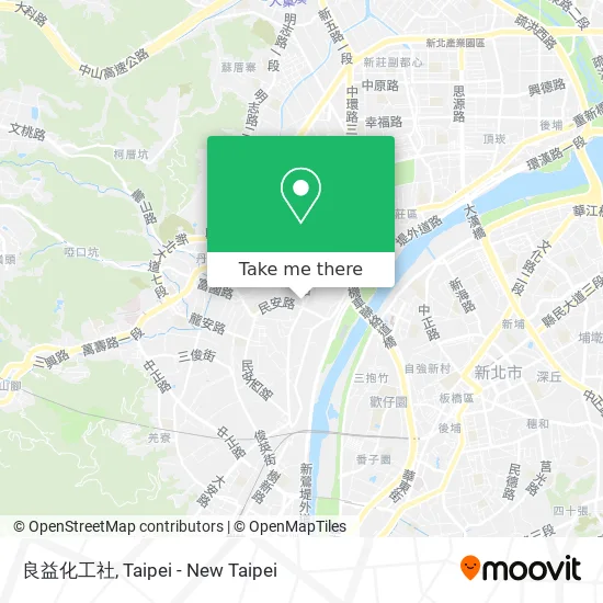 良益化工社地圖