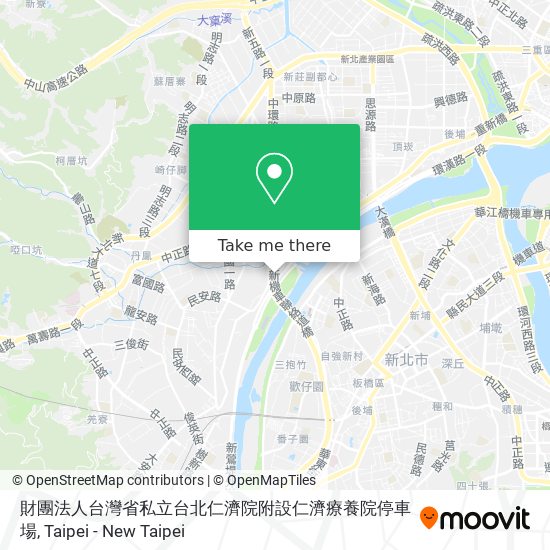 財團法人台灣省私立台北仁濟院附設仁濟療養院停車場 map