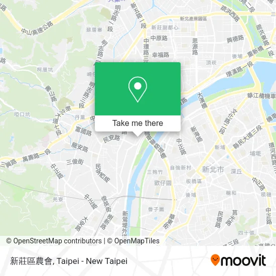 新莊區農會地圖