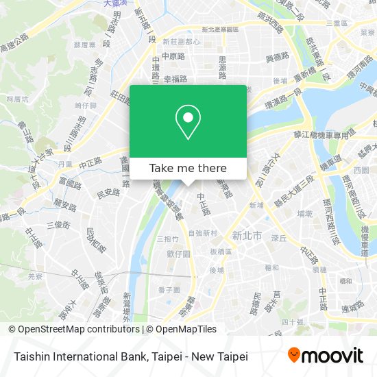 Taishin International Bank map