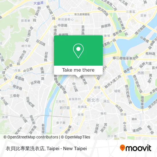 衣貝比專業洗衣店 map