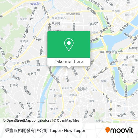 秉豐服飾開發有限公司 map