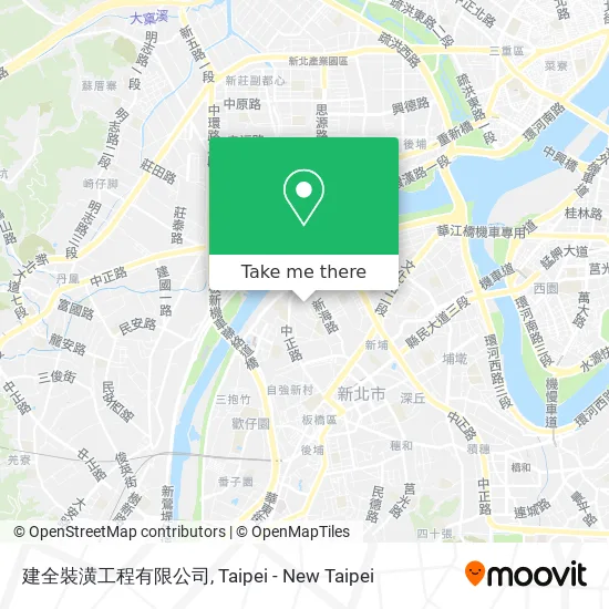 建全裝潢工程有限公司 map