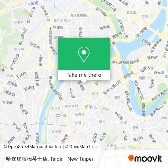 哈堡堡板橋英士店 map