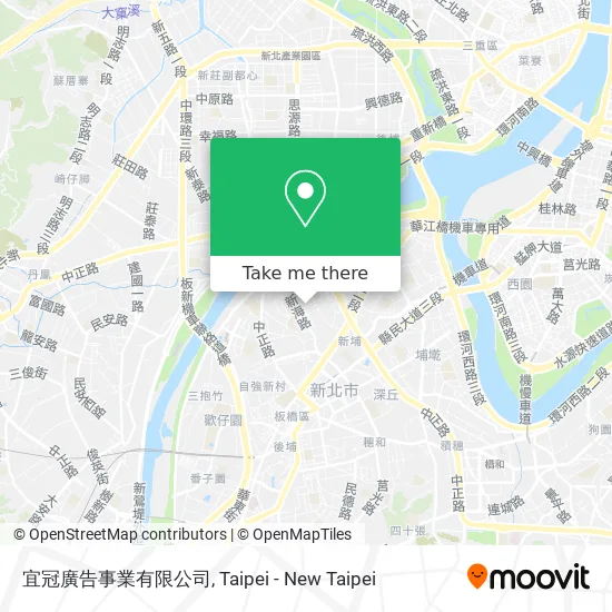 宜冠廣告事業有限公司 map