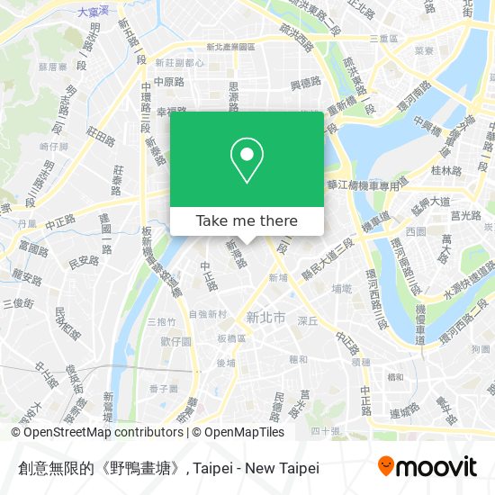 創意無限的《野鴨畫塘》地圖
