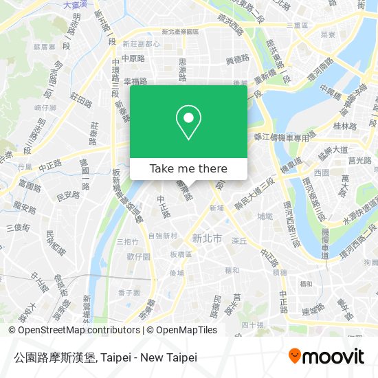 公園路摩斯漢堡 map