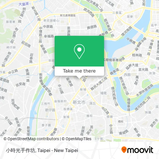 小時光手作坊 map