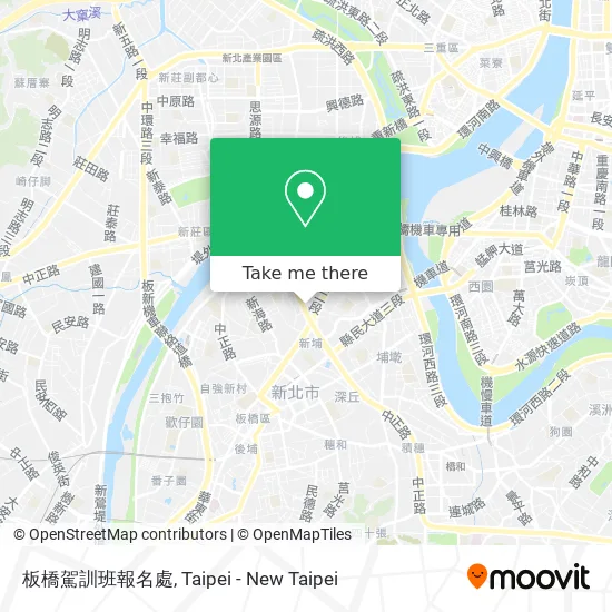 板橋駕訓班報名處 map