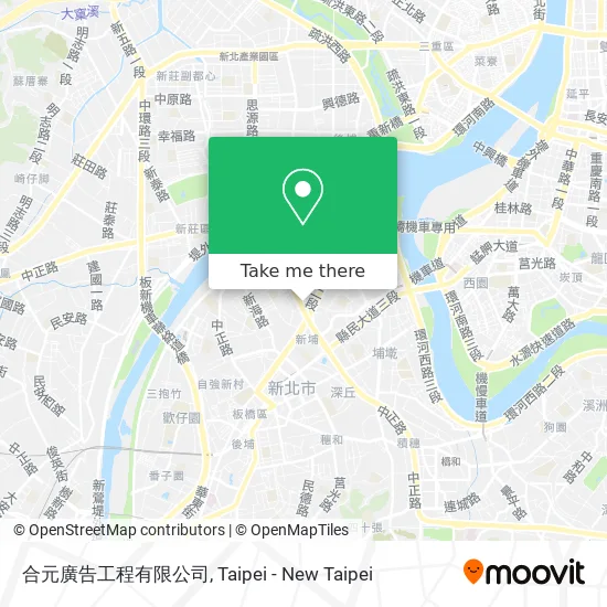 合元廣告工程有限公司地圖