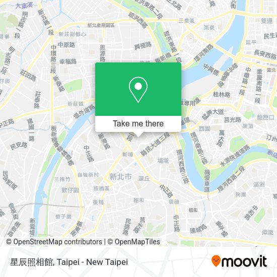 星辰照相館地圖