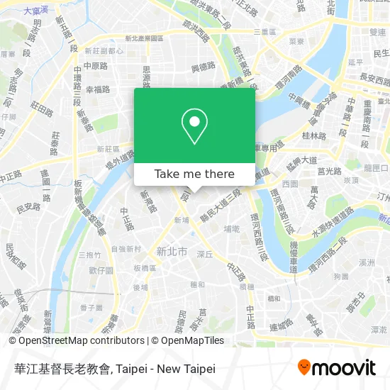 華江基督長老教會 map