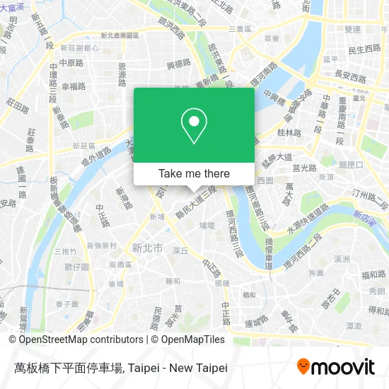 萬板橋下平面停車場 map