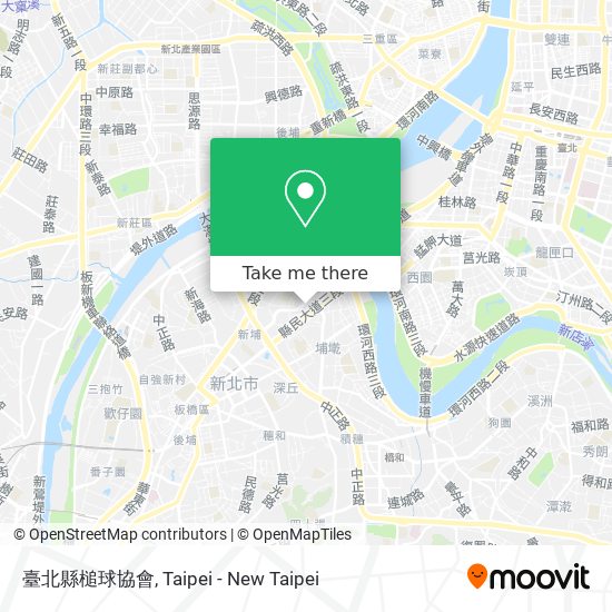 臺北縣槌球協會 map