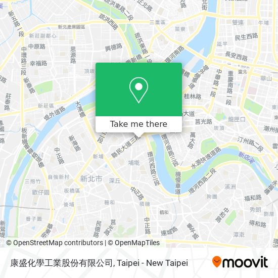 康盛化學工業股份有限公司 map