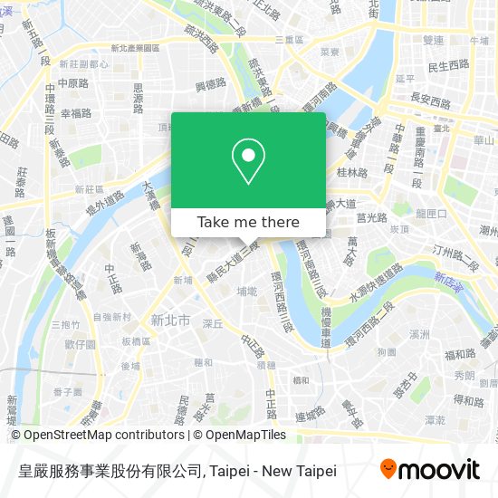 皇嚴服務事業股份有限公司 map