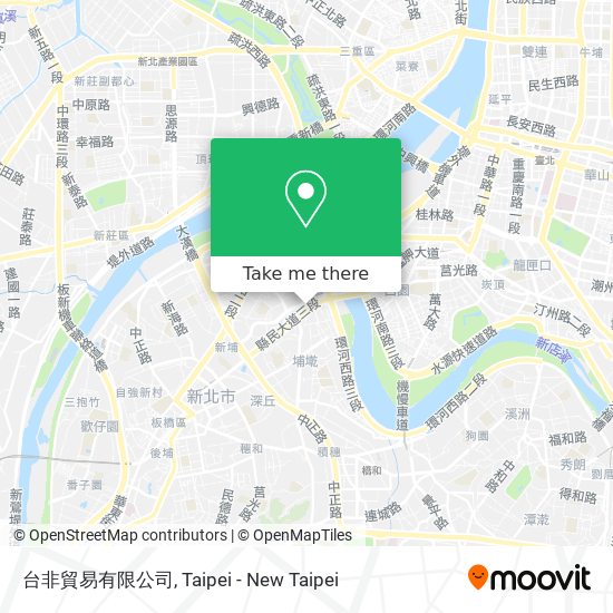 台非貿易有限公司 map