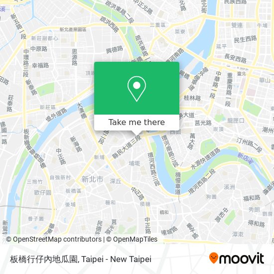 板橋行仔內地瓜園 map