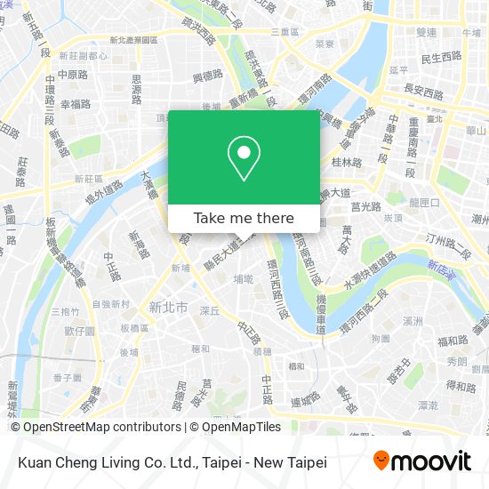 Kuan Cheng Living Co. Ltd. map