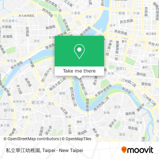 私立華江幼稚園地圖
