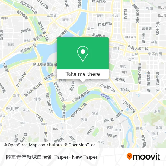 陸軍青年新城自治會地圖