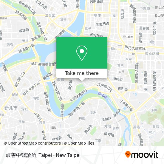 岐善中醫診所 map