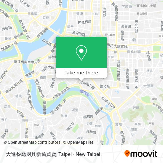 大進餐廳廚具新舊買賣地圖