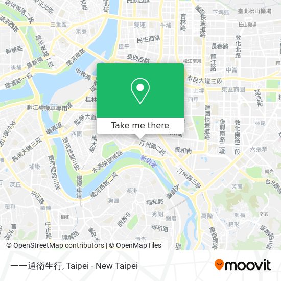 一一通衛生行 map