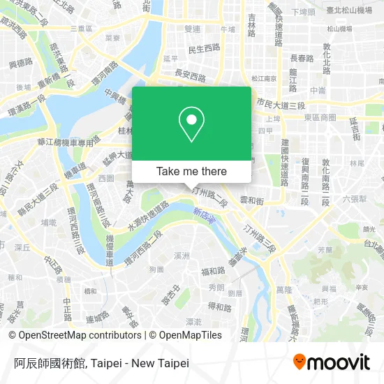 阿辰師國術館地圖