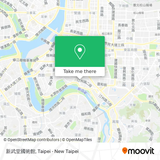 新武堂國術館 map
