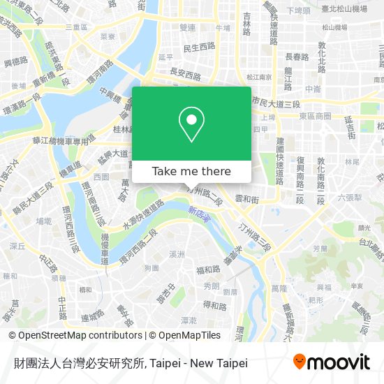 財團法人台灣必安研究所 map
