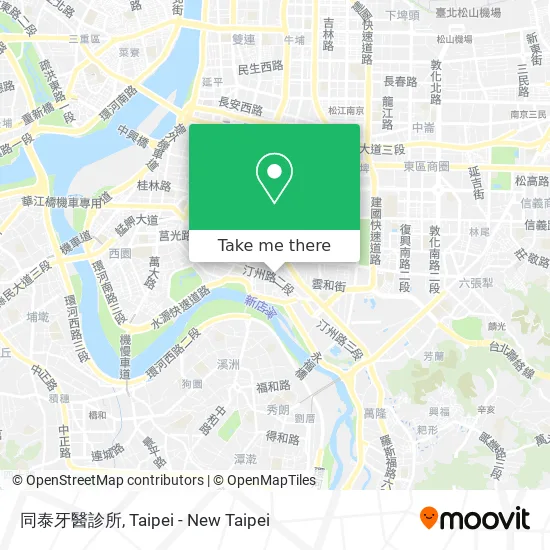 同泰牙醫診所地圖