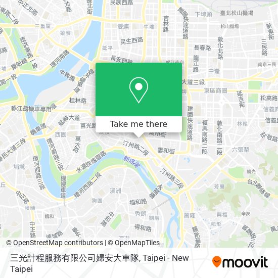 三光計程服務有限公司婦安大車隊 map