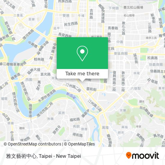 雅文藝術中心 map