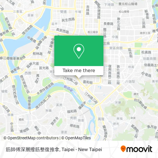 筋師傅深層撥筋整復推拿 map