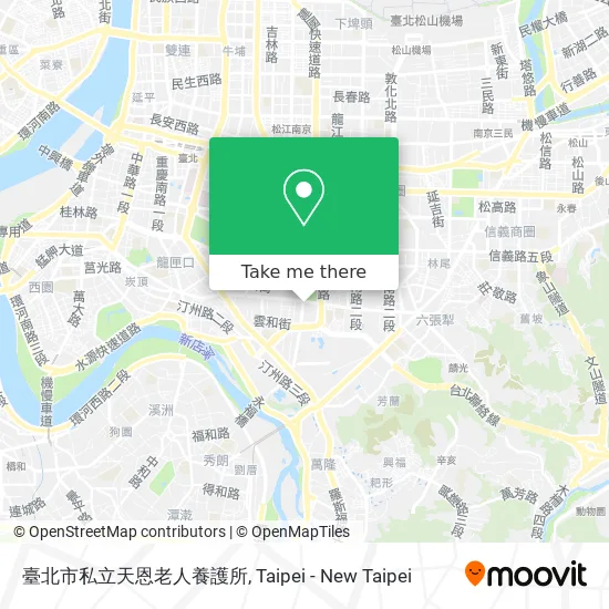 臺北市私立天恩老人養護所 map