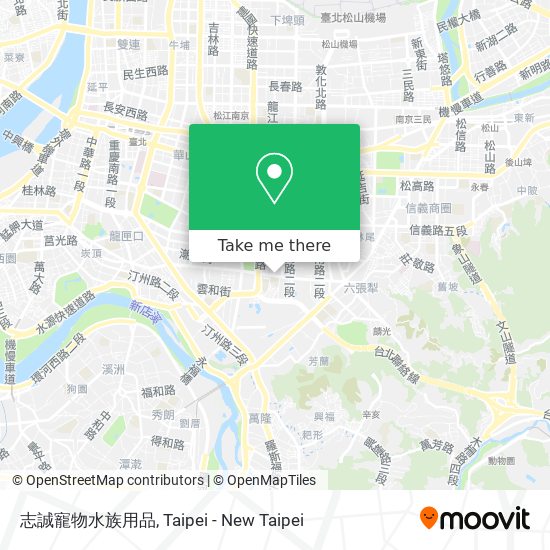 志誠寵物水族用品地圖
