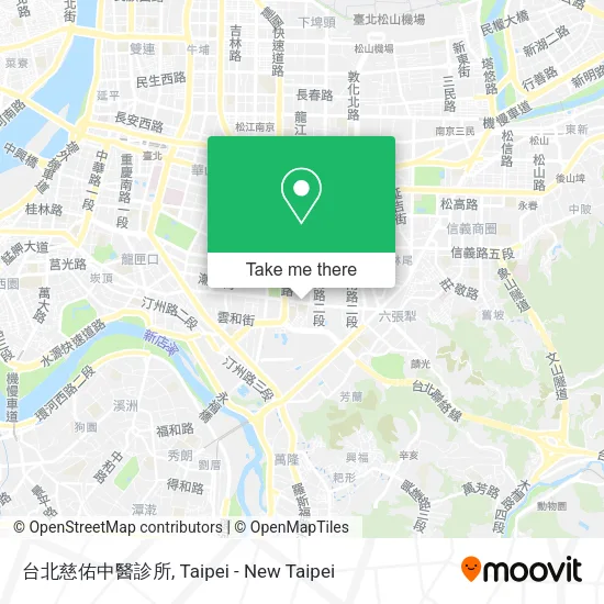 台北慈佑中醫診所 map