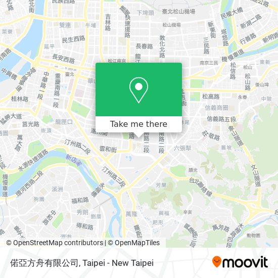 偌亞方舟有限公司 map