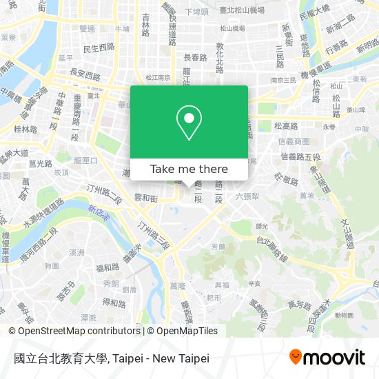 國立台北教育大學 map