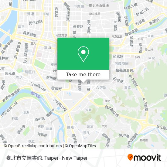 臺北市立圖書館 map