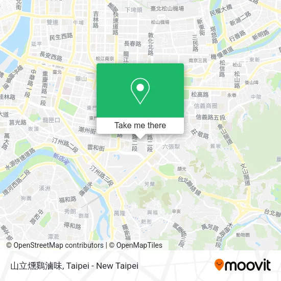 山立燻鷄滷味地圖